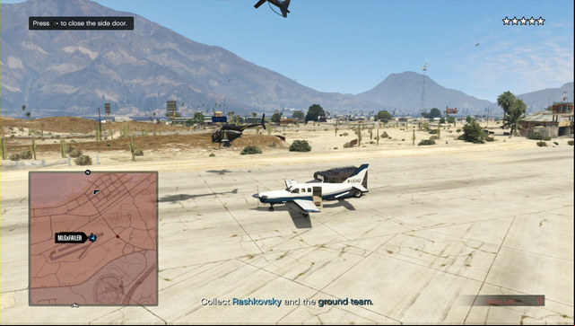 You can land on the airport or on the highway - simply, take the engers onboard and do not crash - GTA Online Heists: Heist 2, Prison Break - Heists (DLC) - GTA Online Guide