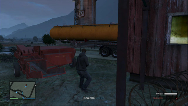 The orange tanker - GTA Online Heists: Heist 4, Series A: Funding - Heists (DLC) - GTA Online Guide
