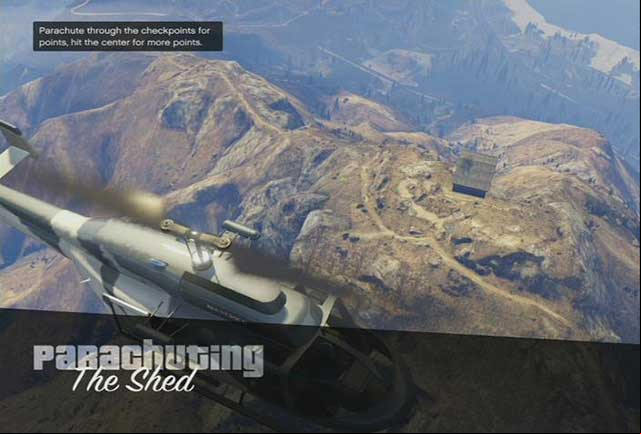 Jumping off a helicopter is a good opportunity to ire views - GTA Online: Types of jobs - Jobs - GTA Online Guide