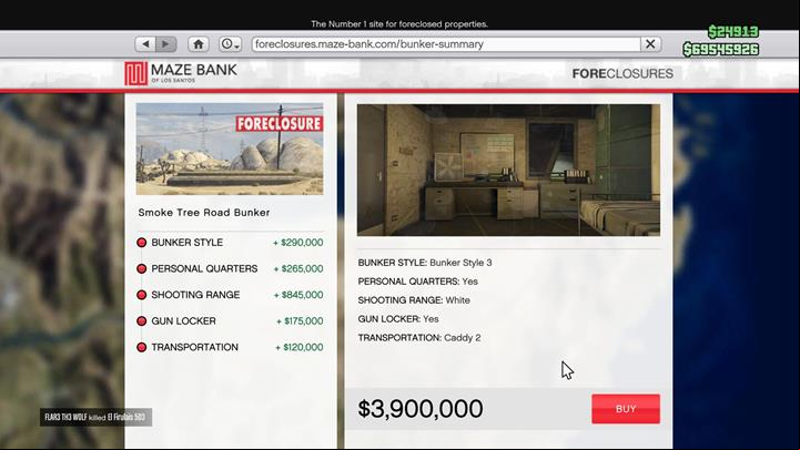 You can choose one of the three bunker styles - GTA Online: Bunker upgrades, Gunrunning - Bunkers - GTA Online Guide