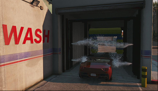 Shines bright like a diamond. - GTA 5: Car wash map - Services - GTA 5 Guide