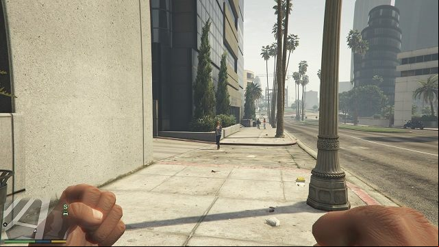 More realism + more details = loads of fun. - GTA 5: First-person mode - Basics - GTA 5 Guide