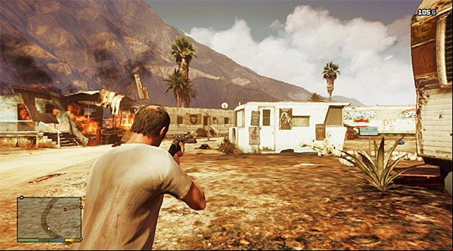 Trevors special skill! - GTA 5: Trevor - speciality, skills, exclusive elements - Main characters - GTA 5 Guide