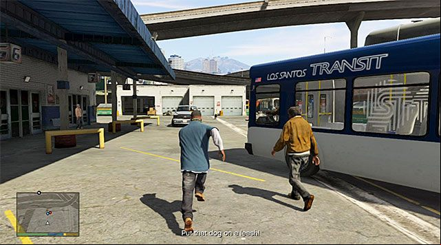 The first part of the chase - GTA 5: Chop walkthrough - Main missions - GTA 5 Guide