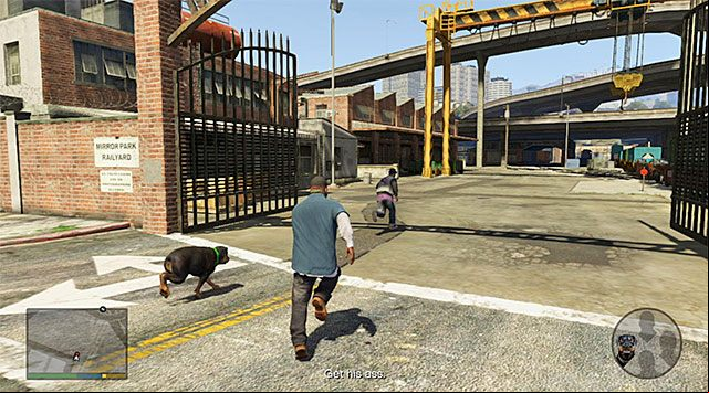 The final part of the chase - GTA 5: Chop walkthrough - Main missions - GTA 5 Guide