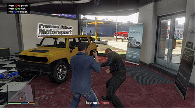 Perform dodges and wait for opportunities to land a blow - GTA 5: Complications walkthrough - Main missions - GTA 5 Guide