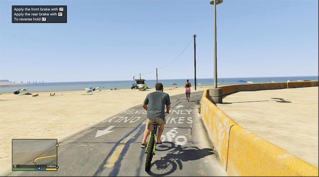 Remain on the path during the race - GTA 5: Daddys Little Girl walkthrough - Main missions - GTA 5 Guide