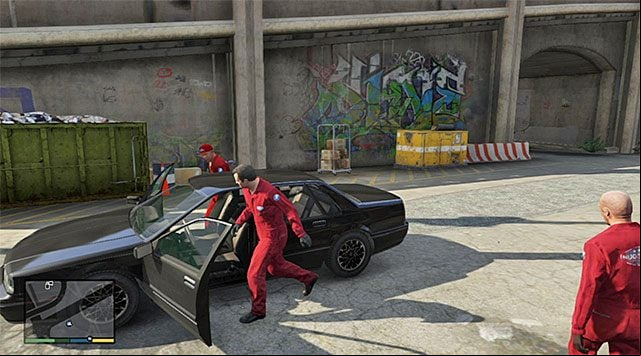 The car that you are going to use to reach the site - GTA 5: The Jewel Store Job, Smart variant walkthrough - Main missions - GTA 5 Guide