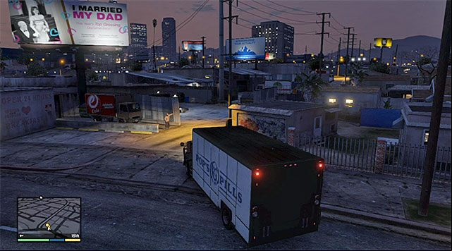 The location where the mission ends - GTA 5: The Jewel Store Job, Smart variant walkthrough - Main missions - GTA 5 Guide