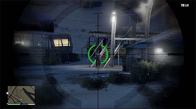 The first enemy to shoot - GTA 5: Nervous Ron walkthrough - Main missions - GTA 5 Guide