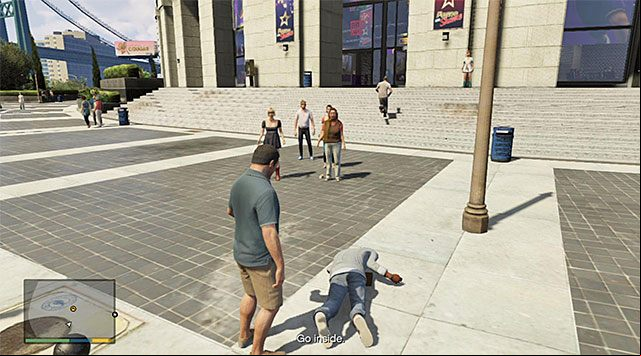 You begin this mission, you have to get to the Michaels mansion - GTA 5: Fame or Shame walkthrough - Main missions - GTA 5 Guide