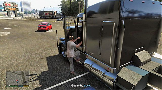 Truck which will be used in the race - GTA 5: Fame or Shame walkthrough - Main missions - GTA 5 Guide