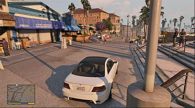 The starting point for the mission - GTA 5: Hotel Assassination walkthrough - Main missions - GTA 5 Guide