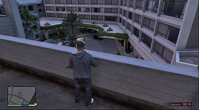 You will be granted a lot of freedom when it comes to assassinating Lowrey and, I recommend against a direct confrontation, which will, unnecessarily, end up in a shootout, and may also result in a police pursuit - GTA 5: Hotel Assassination walkthrough - Main missions - GTA 5 Guide