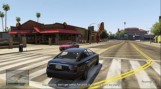Burger Shot - GTA 5: Did Somebody Say Yoga? walkthrough - Main missions - GTA 5 Guide