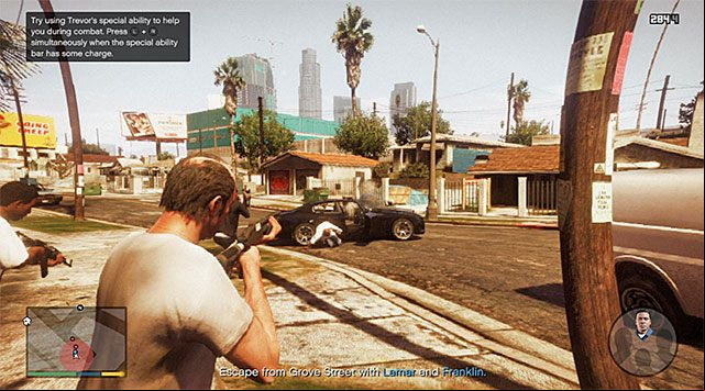 Trevors special skill will prove very useful here - GTA 5: Hood Safari walkthrough - Main missions - GTA 5 Guide