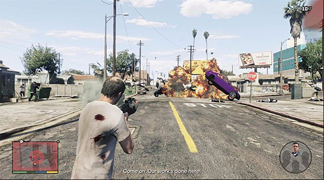 Keep pushing ahead, and keep in mind that there will be appearing new gangsters around, on a regular basis - GTA 5: Hood Safari walkthrough - Main missions - GTA 5 Guide