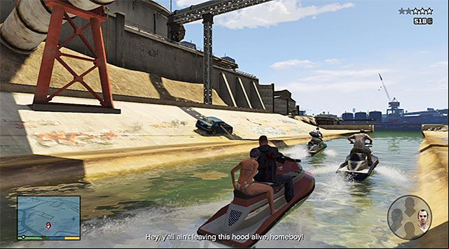 Deal with the last group of gangsters - GTA 5: Hood Safari walkthrough - Main missions - GTA 5 Guide