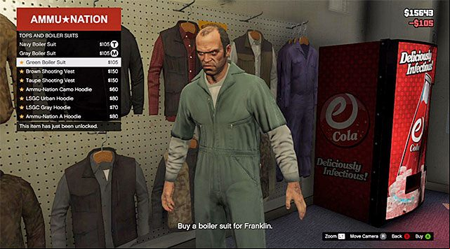 One of the three boiler suits - GTA 5: Boiler Suits walkthrough - Main missions - GTA 5 Guide