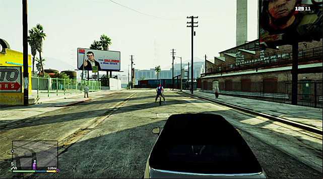 The best method to catch up with the thief is in a fast car - GTA 5: Bike thief (1-2) - Random events - GTA 5 Guide