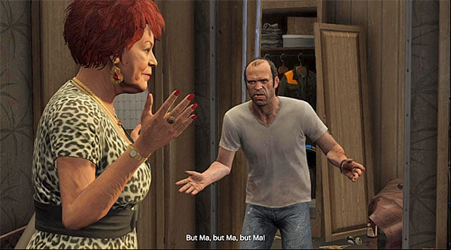 Unexpected meeting - GTA 5: Mrs. Richards - Strangers and Freaks missions - GTA 5 Guide