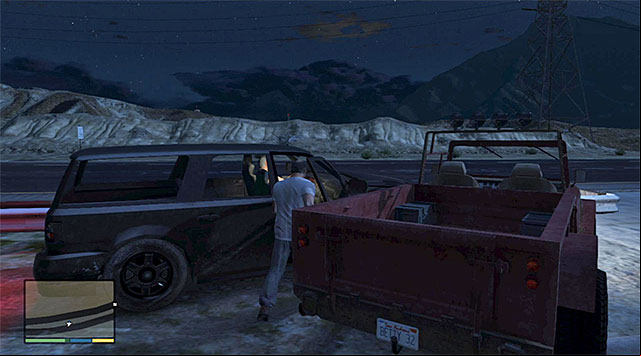 Cut in on Ralphs car - GTA 5: Maude: Ralph Ostrowski - Strangers and Freaks missions - GTA 5 Guide