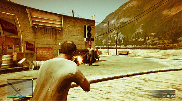 Use rifle to kill enemies - GTA 5: Rampage One - Strangers and Freaks missions - GTA 5 Guide