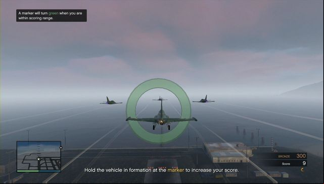 Keep yourself in the green marker for as long as you can. - GTA Online: Lessons 6-10 - Heists (DLC) - GTA 5 Guide