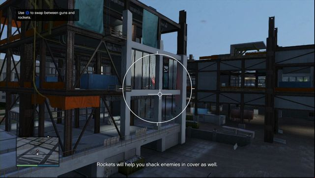 Try to use the camera from inside the vehicle camera. - GTA Online: Lessons 6-10 - Heists (DLC) - GTA 5 Guide