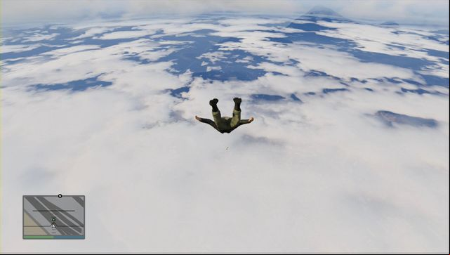 Jump out of the plane immediately as the backpack wont wait for you. - GTA Online: Lessons 1-5 - Heists (DLC) - GTA 5 Guide