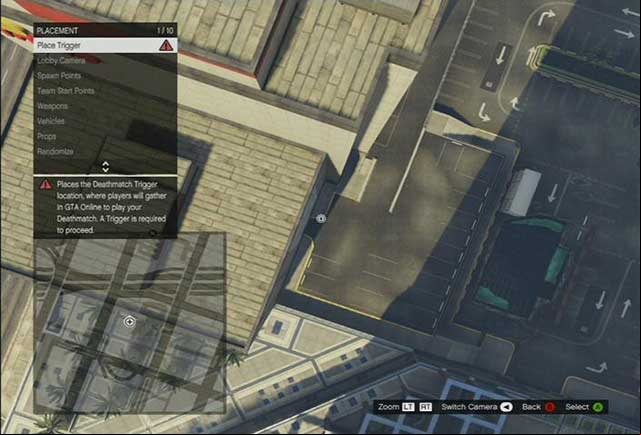 Placement - GTA Online: Deathmatch Creator - Basics - GTA 5 Guide