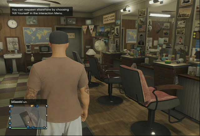 Barber shop - GTA Online: Service points - Basics - GTA 5 Guide