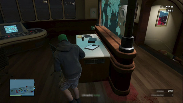 Coke is next to the captains seat - GTA Online: Heist 4: Series A: Funding - Heists (DLC) - GTA 5 Guide