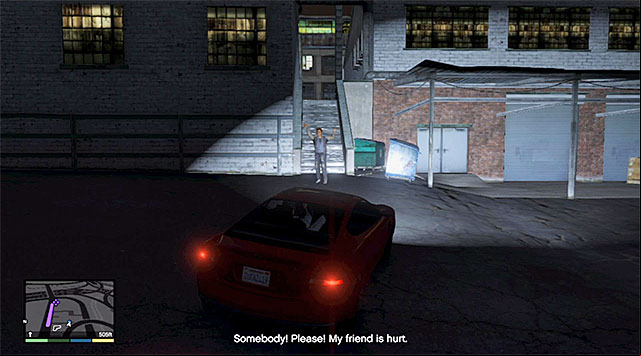 The woman crying for help - GTA 5: Luring girl into alley - Random events - GTA 5 Guide