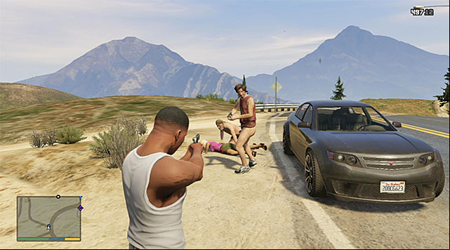 Eliminate the assailants - GTA 5: Rogue Altruists - Random events - GTA 5 Guide