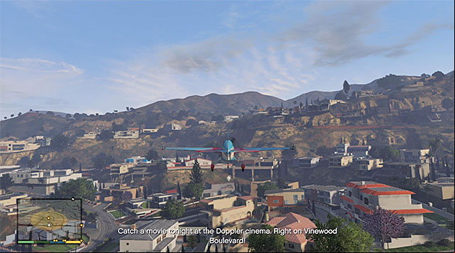 Make sure that you do not bump into anything, especially if your character has not master piloting - GTA 5: Doppler Cinema - Property missions - GTA 5 Guide