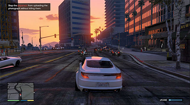 The paparazzo will flee soon after he comes close to the property - GTA 5: Tequi-la-la - Property missions - GTA 5 Guide