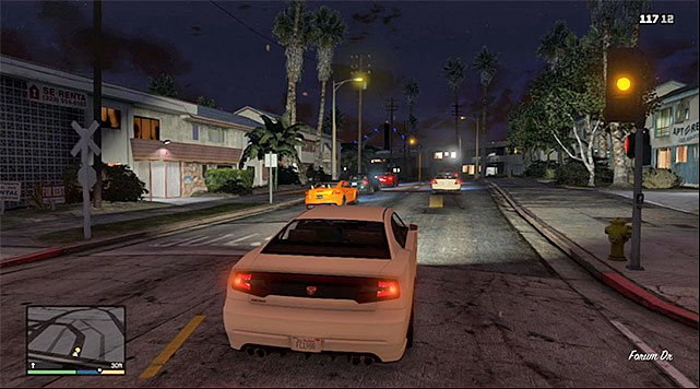 The starting point of the race - GTA 5: Shift Work - Strangers and Freaks missions - GTA 5 Guide