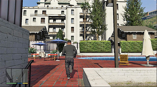 The swimming pool - GTA 5: Paparazzo - The Sex Tape - Strangers and Freaks missions - GTA 5 Guide