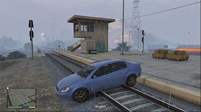 A way better option is to ignore the man and complete your journey to the train station - GTA 5: Vinewood Souvenirs - The Last Act - Strangers and Freaks missions - GTA 5 Guide