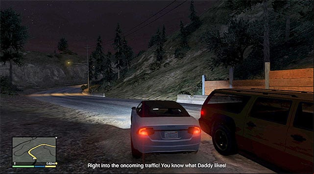Perform dangerous maneuvers on your way to the destination point - GTA 5: Downtown Cab Co. - Property missions - GTA 5 Guide