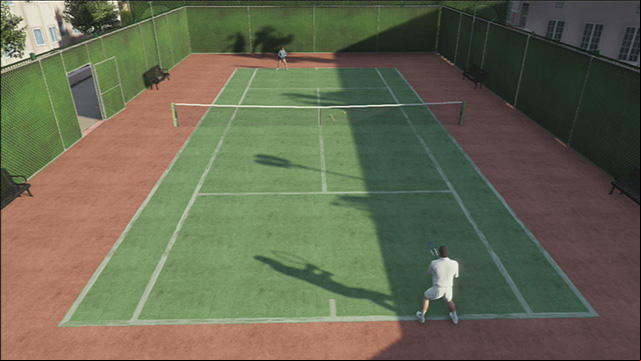 Tennis court - GTA 5: Tennis court map - Activities - GTA 5 Guide