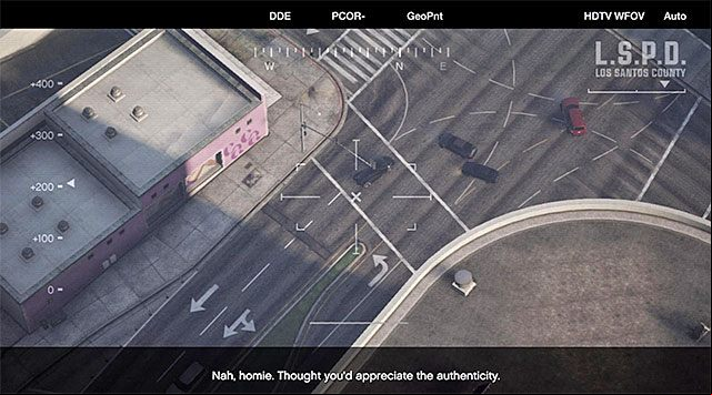 Track the speeding car with the camera - GTA 5: Eye in the Sky walkthrough - Main missions - GTA 5 Guide