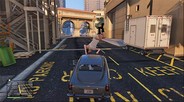 You can now go towards the place where there is the car that you can steal - GTA 5: Deep Inside walkthrough - Main missions - GTA 5 Guide