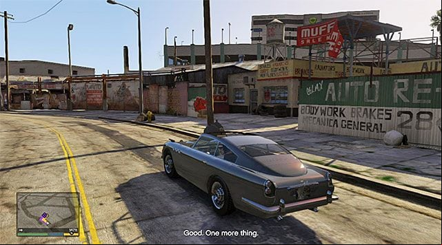 The place where the mission ends - GTA 5: Deep Inside walkthrough - Main missions - GTA 5 Guide