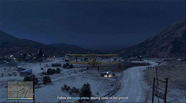 Watch out for trees, poles and other high-located elements - GTA 5: Minor Turbulence walkthrough - Main missions - GTA 5 Guide