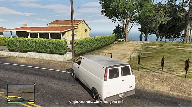 The place where Franklin drops off - GTA 5: The Paleto Score walkthrough - Main missions - GTA 5 Guide