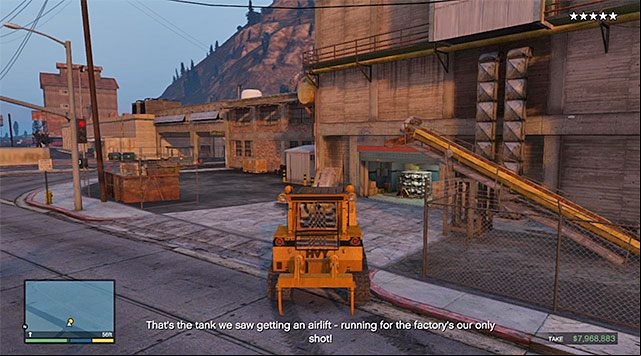 The factory - GTA 5: The Paleto Score walkthrough - Main missions - GTA 5 Guide