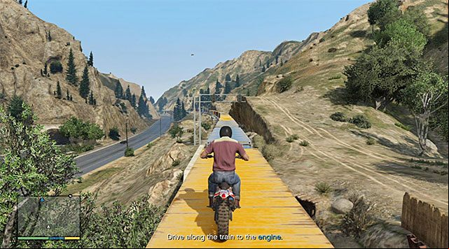 Do not fall off any of the cars - GTA 5: Derailed walkthrough - Main missions - GTA 5 Guide