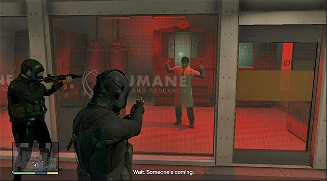 The room with the toxin in it - GTA 5: Monkey Business walkthrough - Main missions - GTA 5 Guide